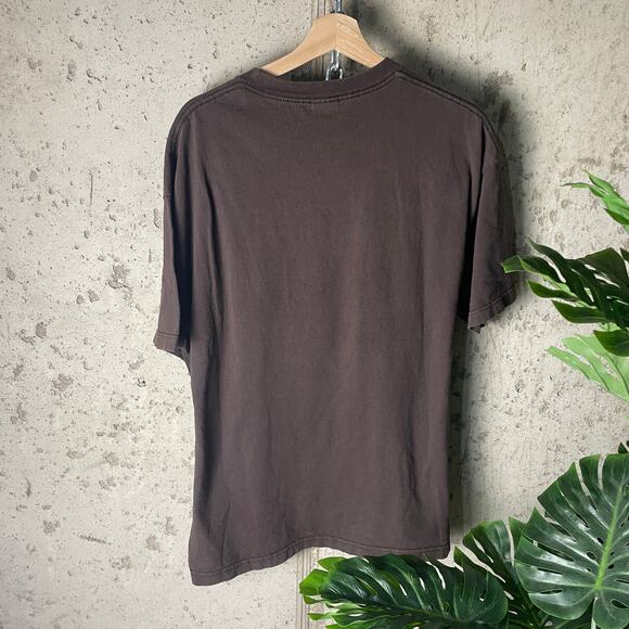 Jimi Hendrix Experience 1968 Earth Tone Brown Shirt Y2k XL - Picture 3 of 3